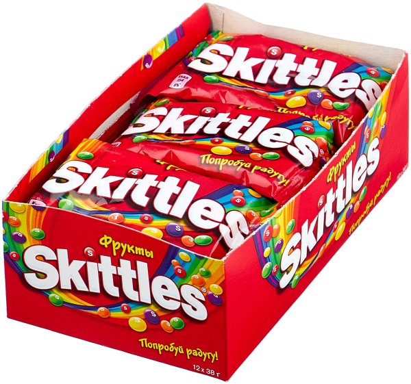 Драже skittles фрукты, 100 г