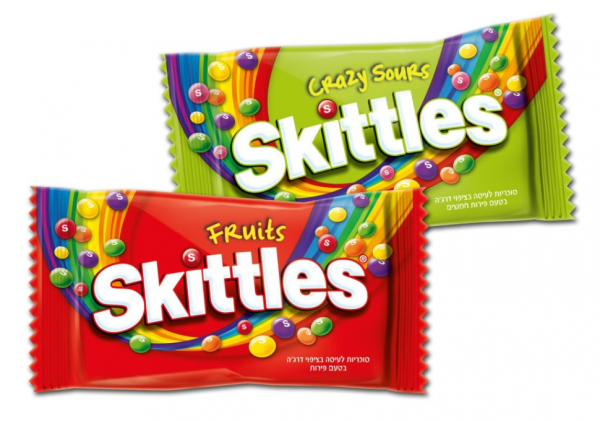 Драже Кисломикс skittles 38гр
