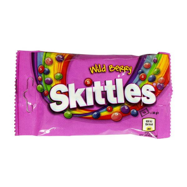 Skittles драже (Wild Berry) Лесные ягоды 45гр