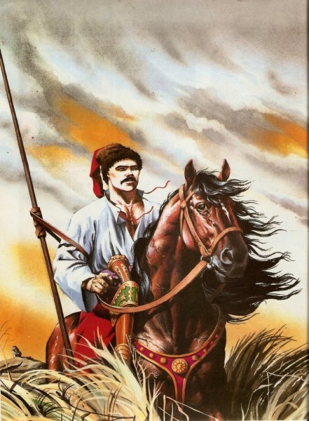 Запорожский Козак на коне