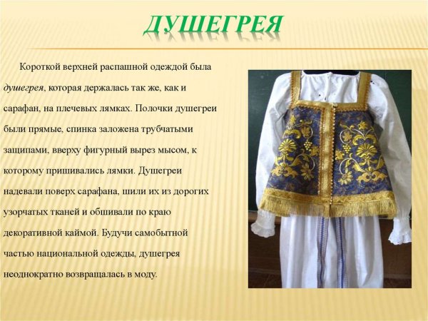 Проект душегрейка