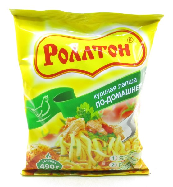 Роллтон лапша острая
