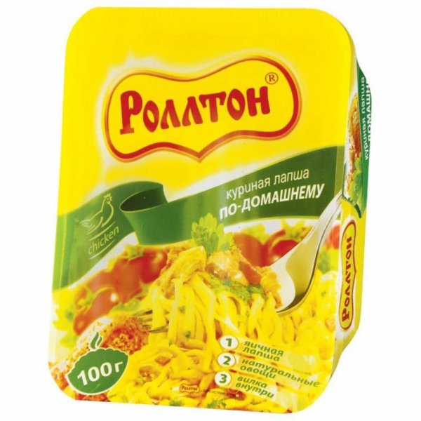 Лапша Роллтон пачка 90