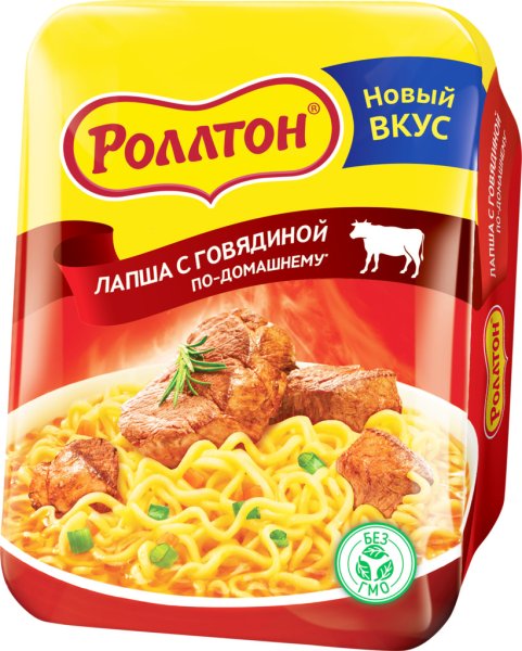 Лапша Роллтон 90г лоток