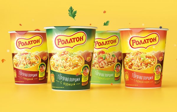 Лапша Роллтон с курицей 70 г