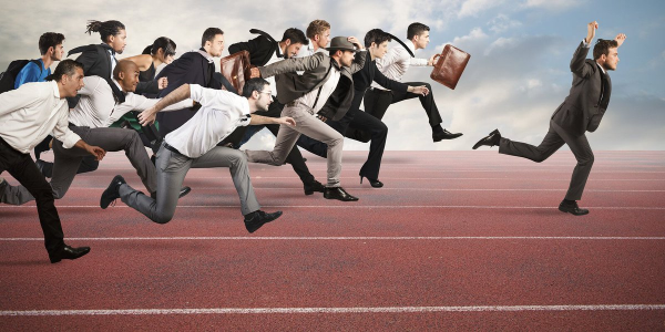 Конкуренты иллюстрация