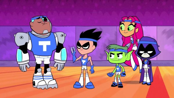 Картун нетворк teen Titans go