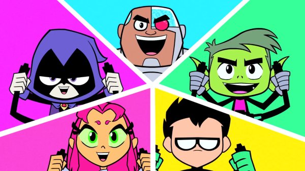 Юные Титаны вперед Color swap #transforms