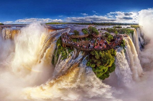Водопады Игуасу Аргентина Бразилия