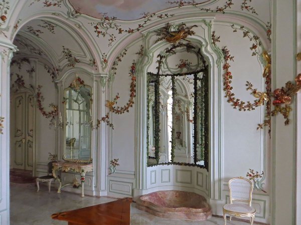 Рококо в архитектуре интерьер