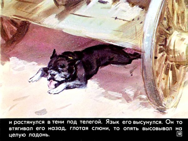Булька рисунок для читательского дневника