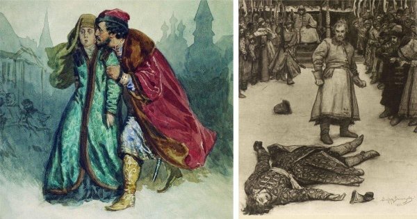 Песнь про Ивана Васильевича и купца Калашникова