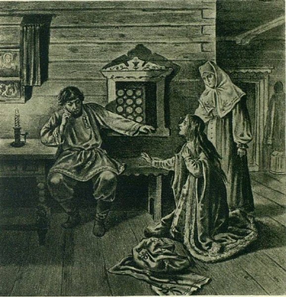 Алена Дмитриевна песнь про купца Калашникова