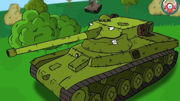Танк из мультфильма