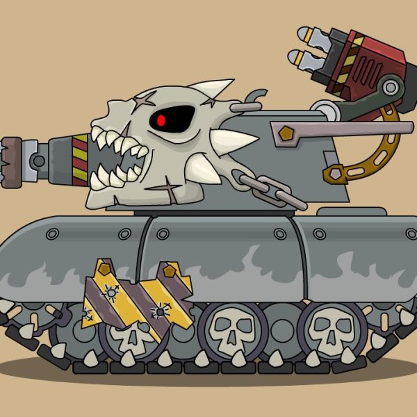 Танк Карл хоманимейшен