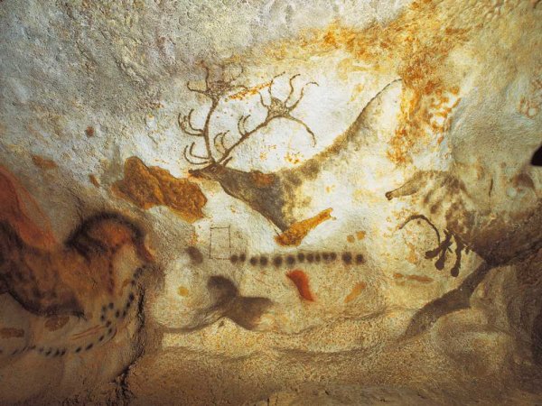 Пещеры Ласко во Франции росписи