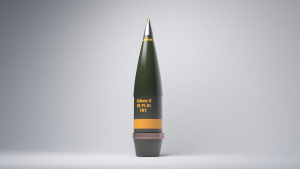 155 Мм осколочно-ФУГАСНЫЙ снаряд m107