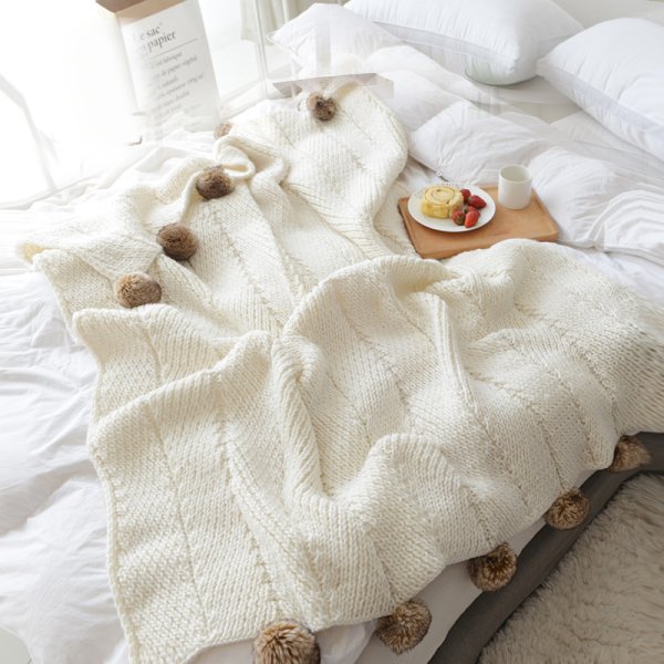 Warm whiff пледы