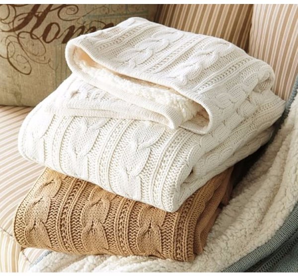 Warm whiff пледы