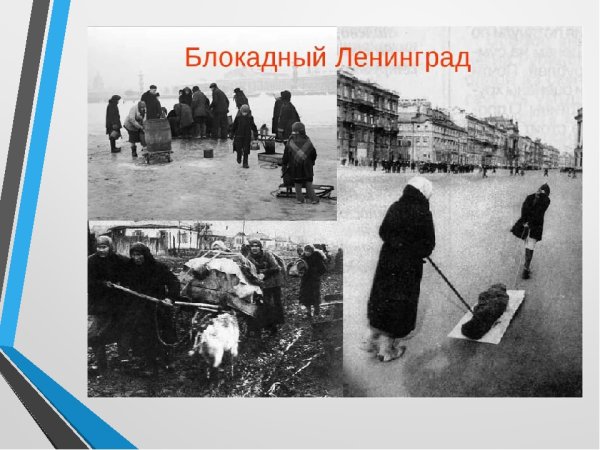 Великая Отечественная война 1941-1945 блокада Ленинграда