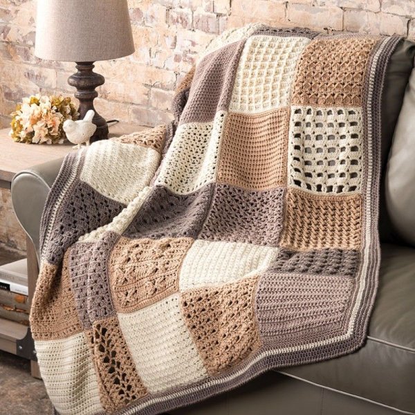 Плед Sampler Afghan от Melissa Leapman