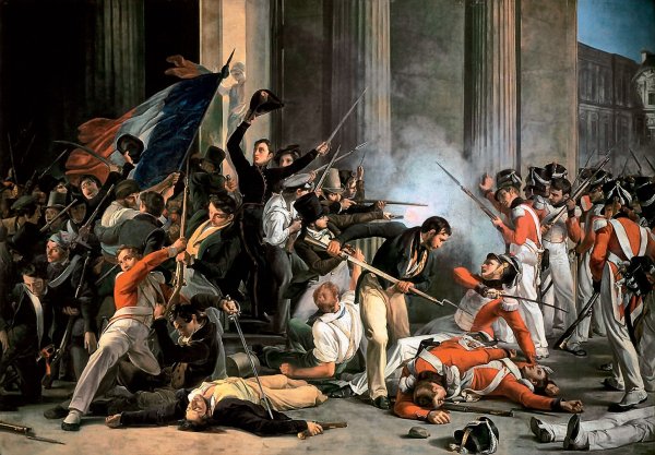 Французской революции 1789-1799 годов.