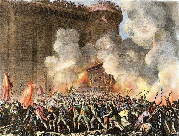 Французская революция взятие Бастилии 1789
