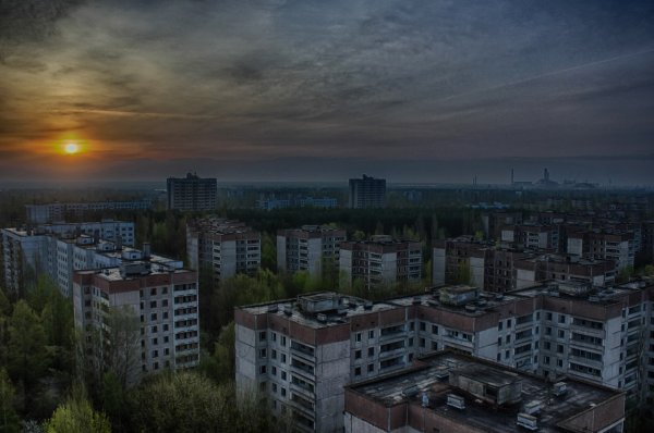 Припять Украина город-призрак