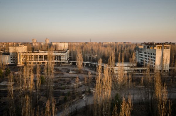 Зона отчуждения город Припять