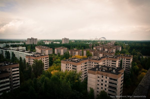 Мертвый город Чернобыль