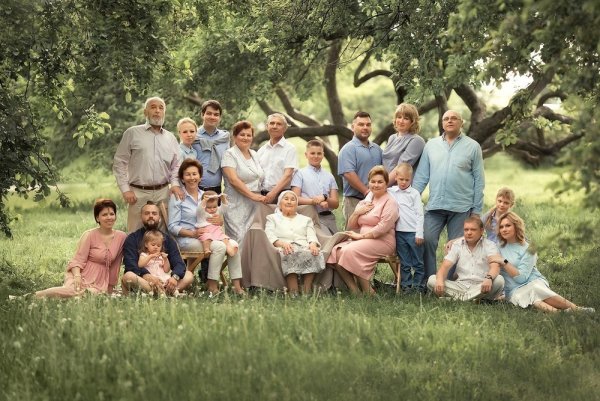 Изображение членов семьи