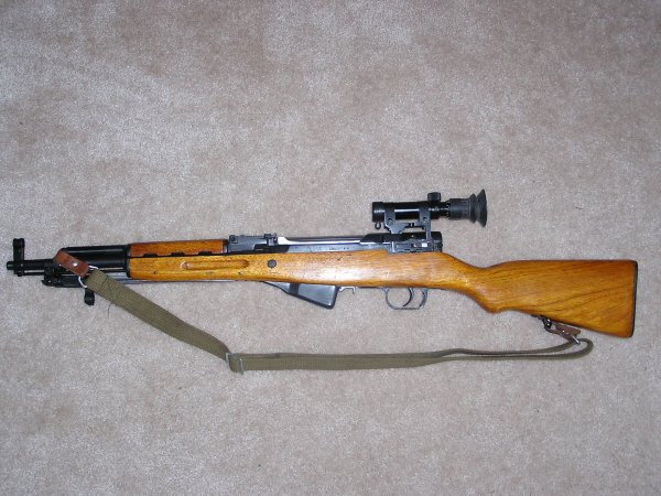 СКС-45 самозарядный карабин Симонова