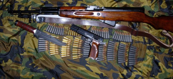 Самозарядный карабин Симонова СКС 7.62