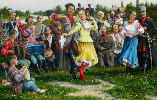 Андрей Петрович Лях. Донские казаки.