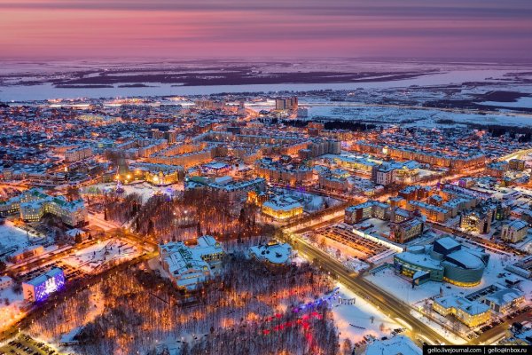 Ханты-Мансийск с высоты птичьего полета