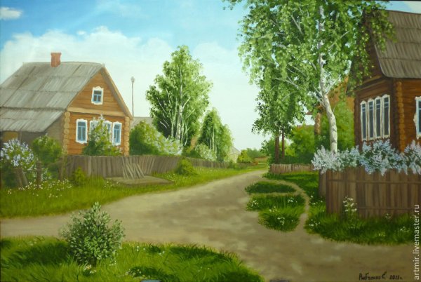 Мультяшная деревня