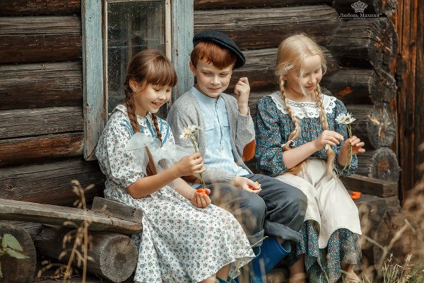 Детство в деревне