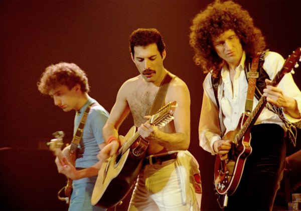 Группа Queen 80е