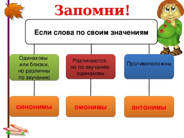 Слова синонимы