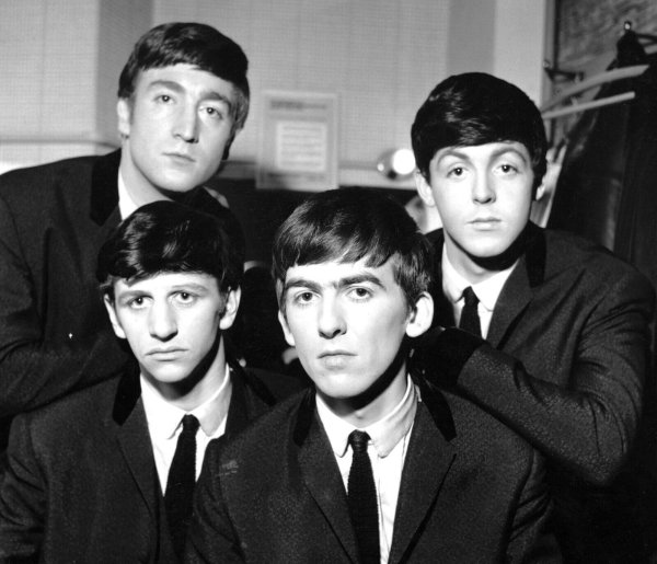 The Beatles молодые