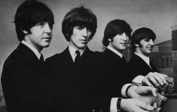 Группа the Beatles 1968