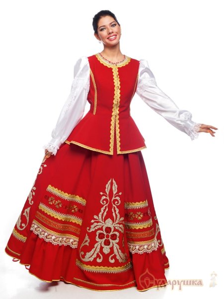 Казачий костюм женский Сударушка