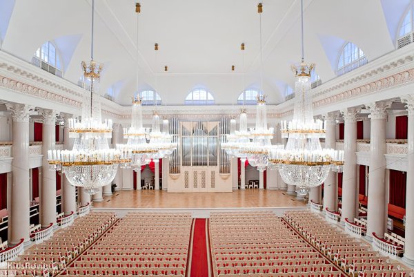Филармония имени д. д. Шостаковича, большой зал, Санкт-Петербург