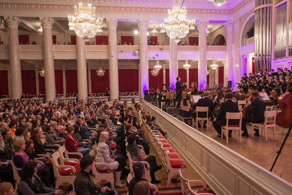 Большой зал филармонии Санкт-Петербург