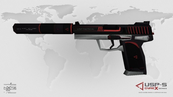 Пистолет CS go USP-S