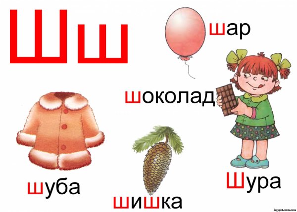 Слова на букву ш картинки