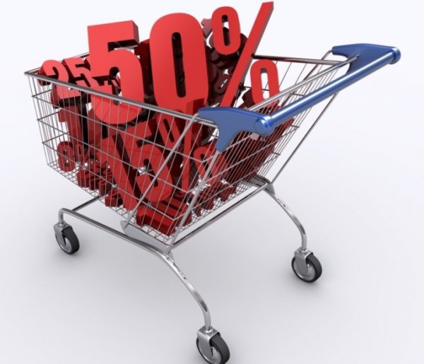 Тележка продуктовая скидки