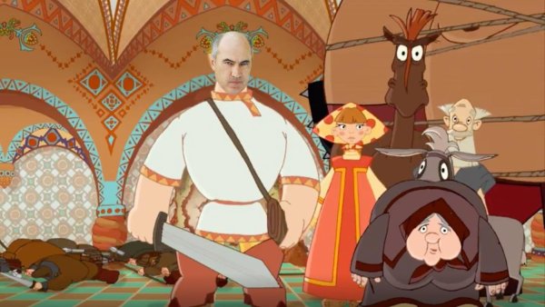 3 Богатыря алёша Попович и Тугарин змей