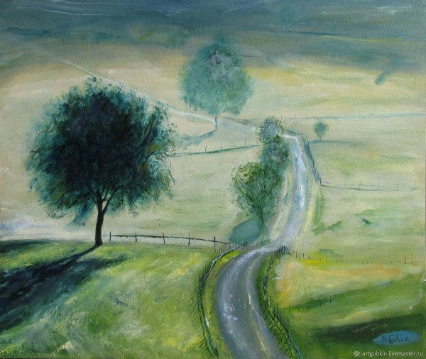 Пейзаж в графике перспектива