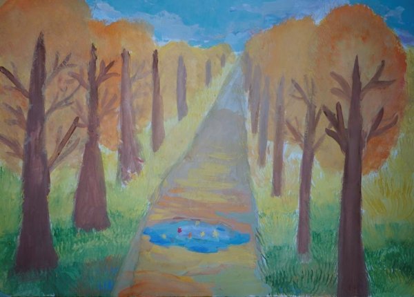 Пейзаж в графике